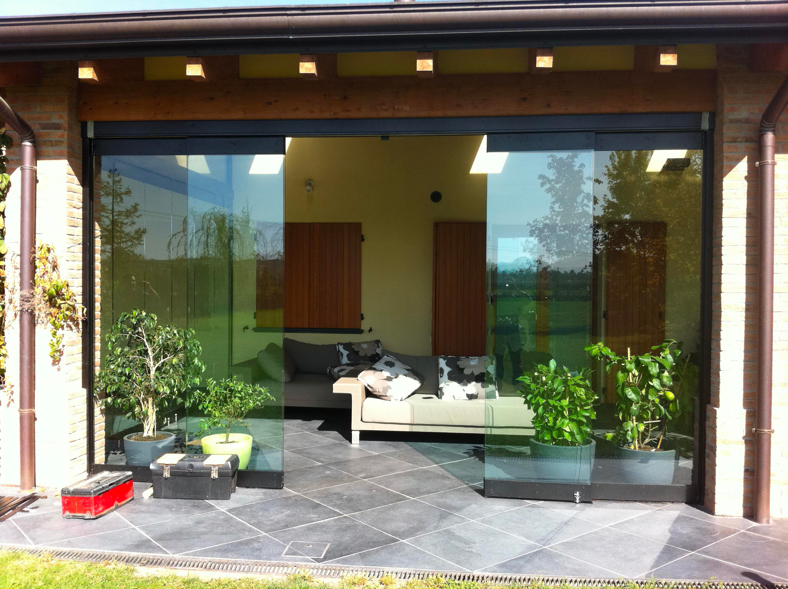 Ringhiera in ferro battuto a Parma - parapetti e balaustre Lucani